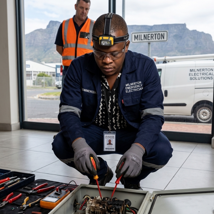 Commercial emergency electrician in Milnerton by ROM Electrical