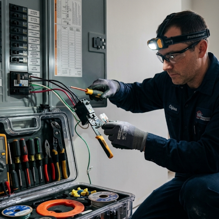 Electrical wiring repair service in Bellville