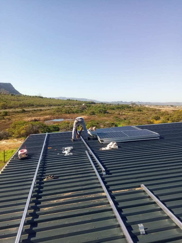 Solar installation in Cape Town by ROM Electrical