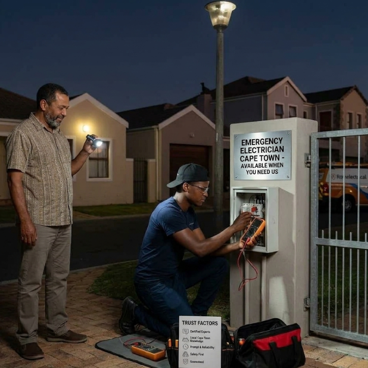 Emergency electrician services in Cape Town by RomElectrical